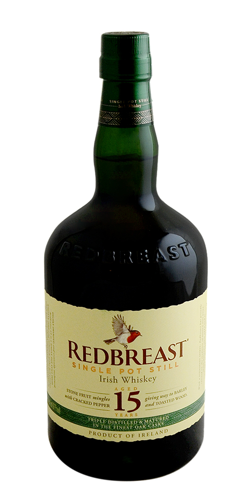 redbreast 15 year irish whiskey