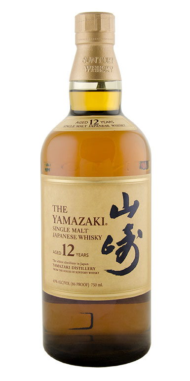 Suntory Yamazaki 12 Year Single Malt Japanese Whiskey 750mL – PJ Wine, Inc.