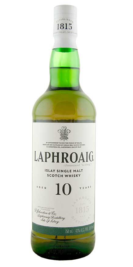 Laphroaig 10 Years Islay Single Malt Scotch Whisky – Grain & Vine