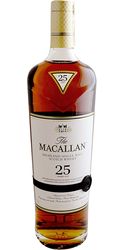 Macallan 25 Yr. Sherry Oak Scotch                                                                   