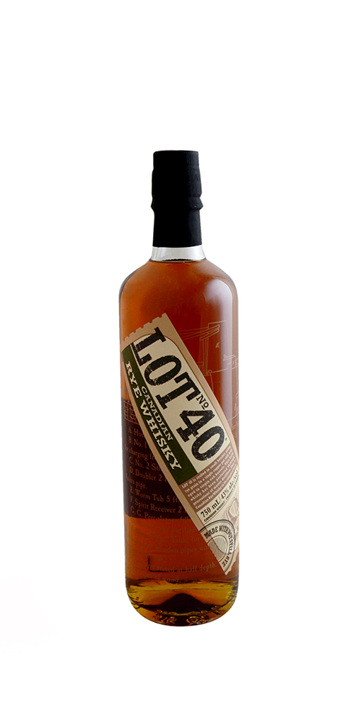 Lot No. 40 Canadian Rye Whisky | Astor Wines & Spirits