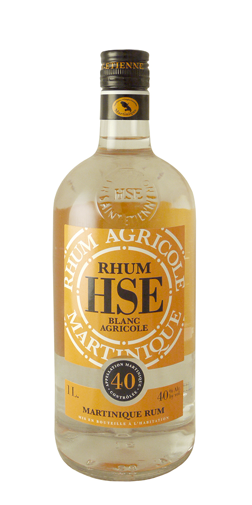 Rhum HSE Blanc 55 % cubi, Rhum Agricole AOC Martinique - Rhum