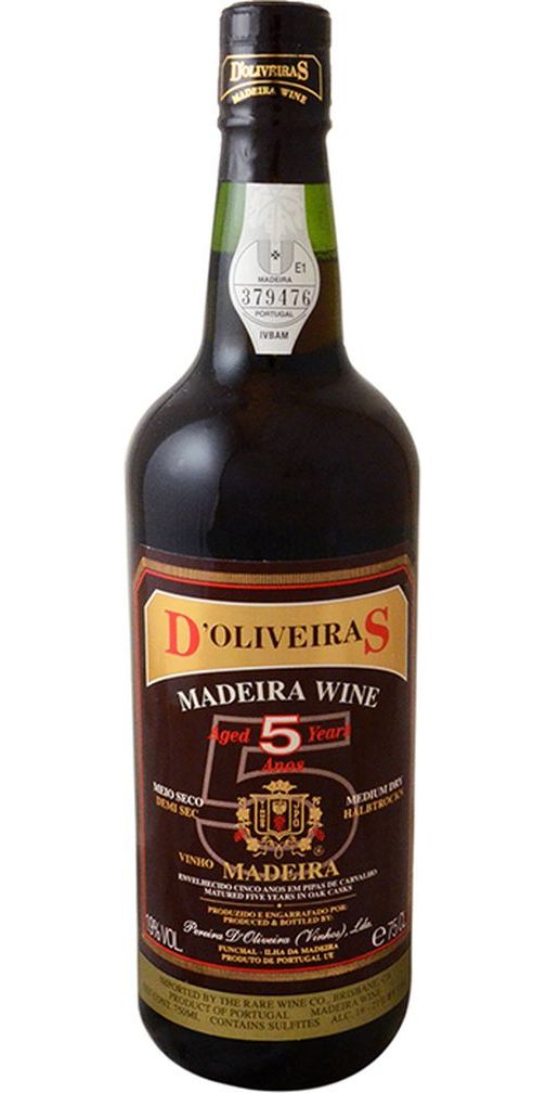 D'Oliveiras, 5 Year Medium Dry Madeira