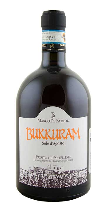 Passito di Pantelleria "Bukkuram" Sole di Agosto, de Bartoli