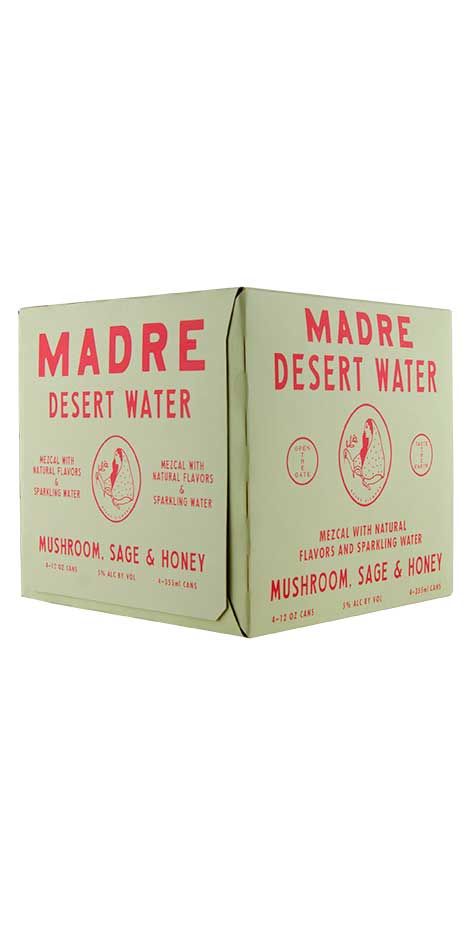 Madre Desert Water Mushroom, Sage & Honey Mezcal Canned Cocktail