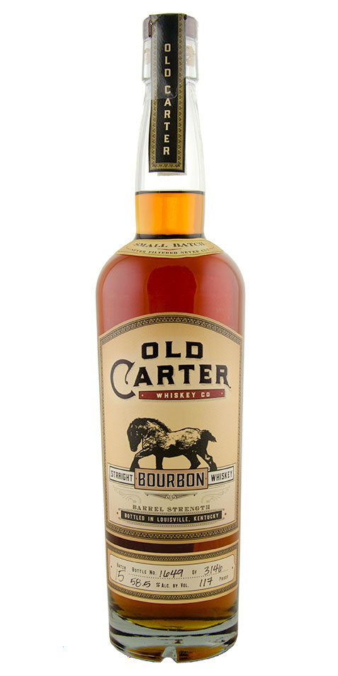 Old Carter Batch 15 Barrel Strength Straight Bourbon Whiskey