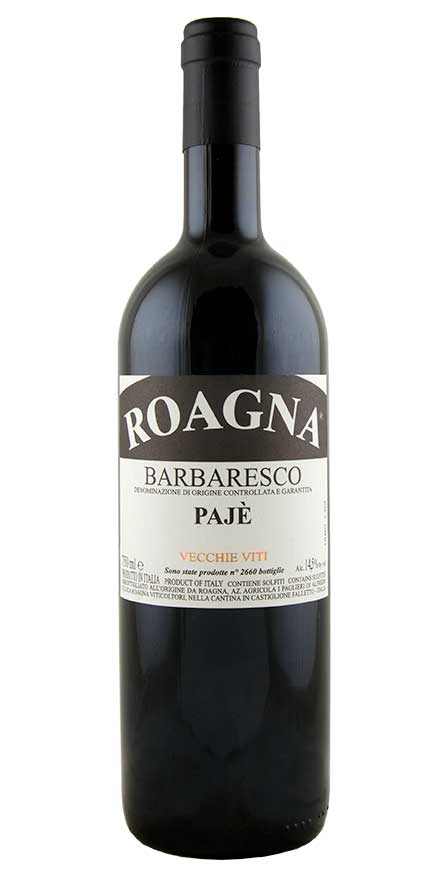 Barbaresco Vecchie Viti "Pajè", Roagna