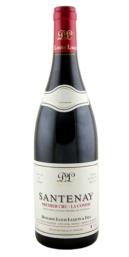 Santenay Rouge 1er Cru "La Comme", Dom. Louis Lequin & Fils