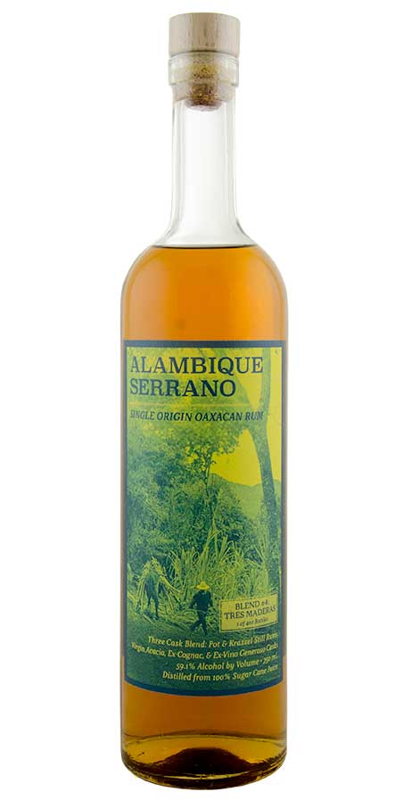 Alambique Serrano Blend #4 Tres Maderas Single Origin Oaxacan Rum 