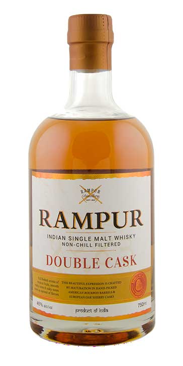 Rampur Double Cask Indian Single Malt Whisky