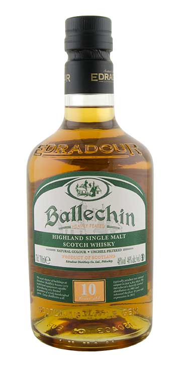 Edradour Ballechin 10 Year Highland Single Malt Scotch Whisky