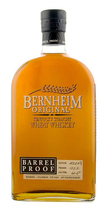 Bernheim Kentucky Straight Wheat Barrel Proof Whiskey 
