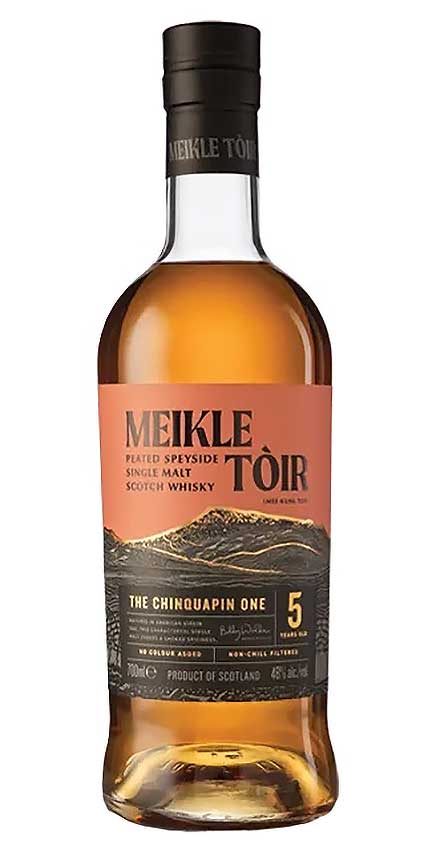 Meikle Tòir 'The Chinquapin' 5yr Peated Speyside Single Malt Scotch Whisky                          
