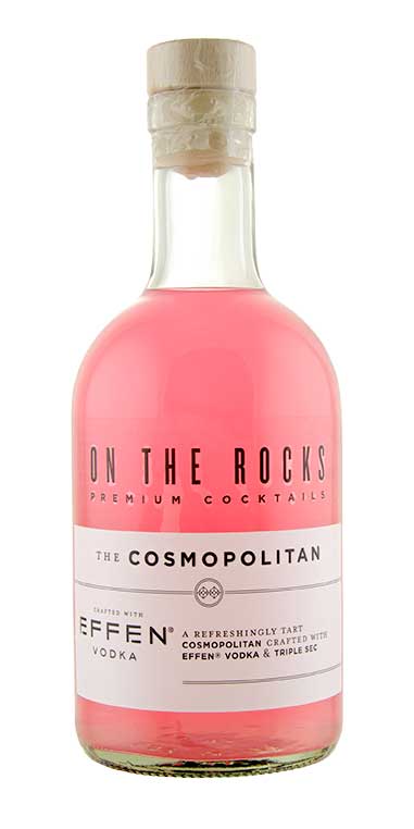 On The Rocks Cosmopolitan Cocktail