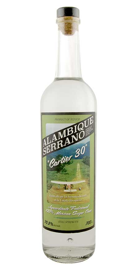 Alambique Serrano 'Cartier 30' Single Origin Oaxacan Rum                                            