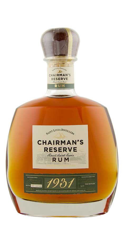 Chairman's Reserve 1931 Saint Lucia Rum