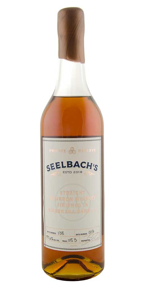 Seelbach's Amburana Barrel Finished Straight Bourbon Whiskey