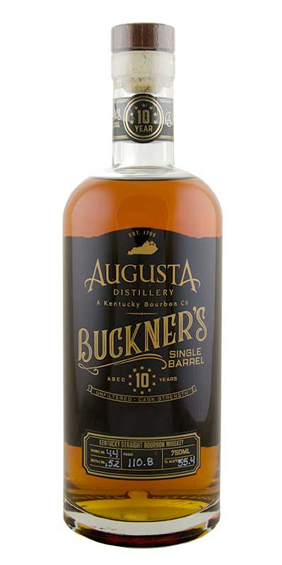 Augusta Distillery Buckner's 10yr Single Barrel Kentucky Straight Bourbon Whiskey