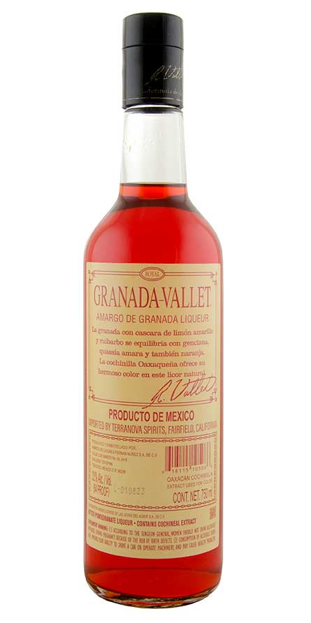 Granada-Vallet Apertivo Liqueur