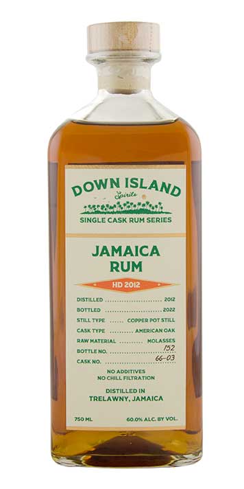 Down Island Spirits Hampden OWH Single Jamaican Rum