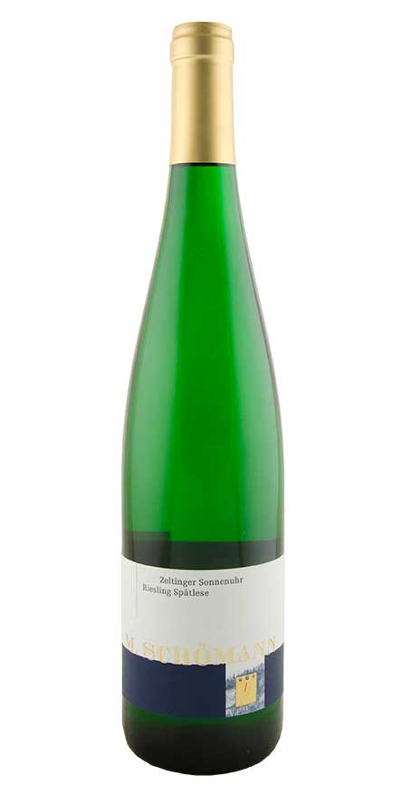 Zeltinger Sonnenuhr Riesling Spätlese, Schömann