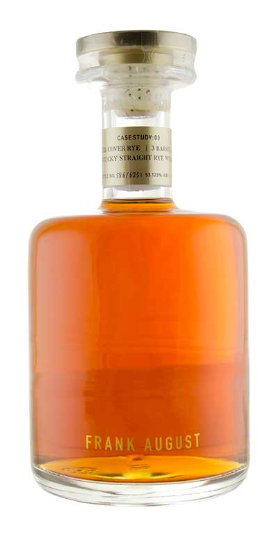 Frank August Case Study Winter Cover Rye Whiskey