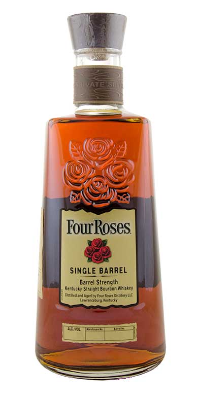 Four Roses OBSQ 117 Barrel Proof Single Barrel Kentucky Straight Bourbon Whiskey