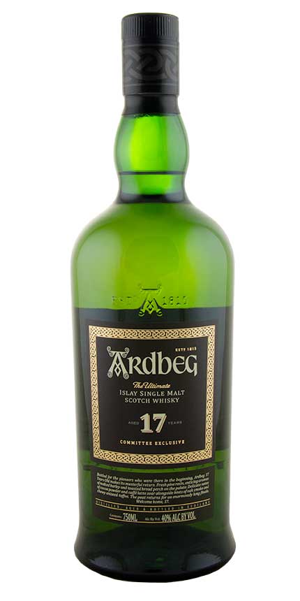 Ardbeg 17yr Islay Single Malt Scotch Whisky