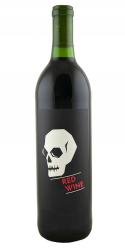 Skull Wine Red