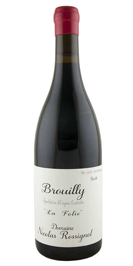 Brouilly "La Folie", Nicolas Rossignol