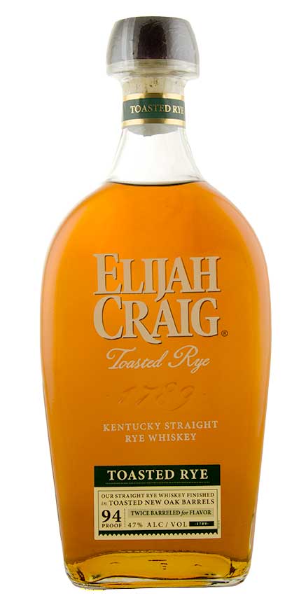 Elijah Craig 'Toasted Rye' Kentucky Straight Rye Whiskey