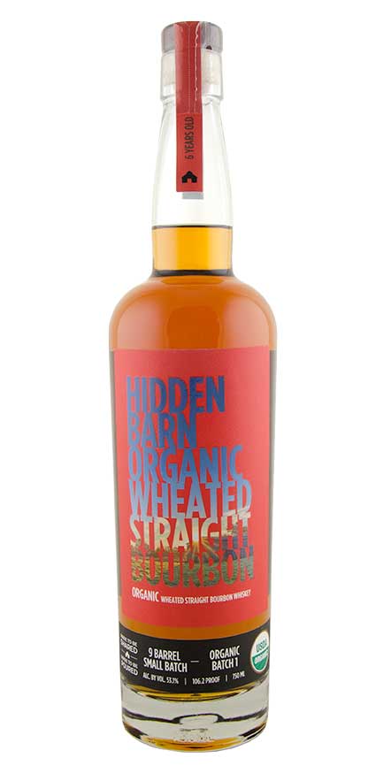 Hidden Barn 6yr Organic Wheated Straight Bourbon Whiskey