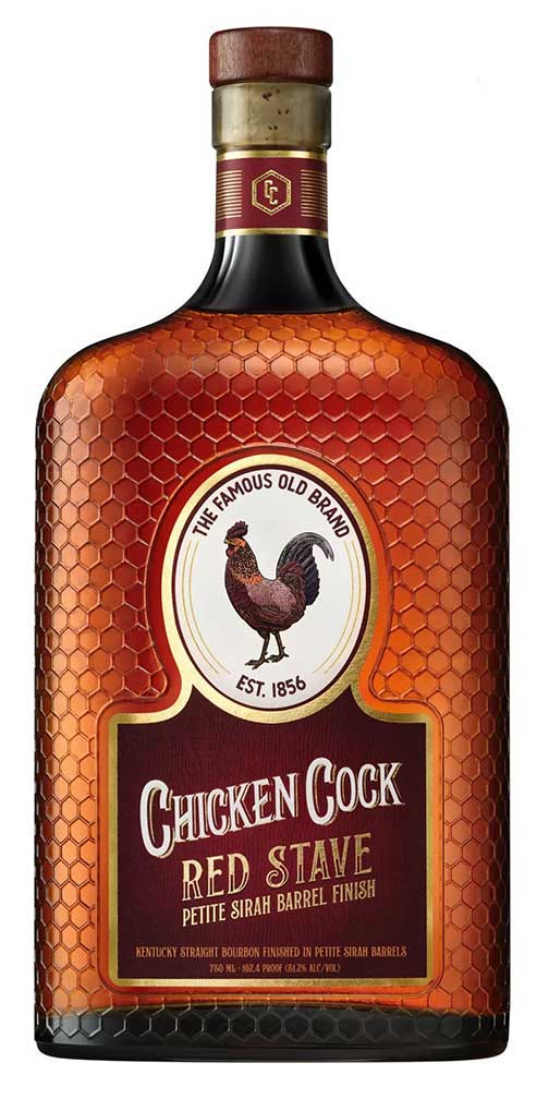 Chicken Cock Red Stave Limited Edition Kentucky Straight Bourbon Whiskey