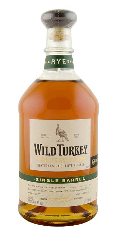 Wild Turkey Astor Select Single Barrel Kentucky Straight Rye Whiskey