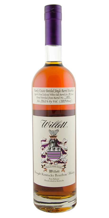 Willett 10yr Single Barrel Kentucky Straight Bourbon Whiskey