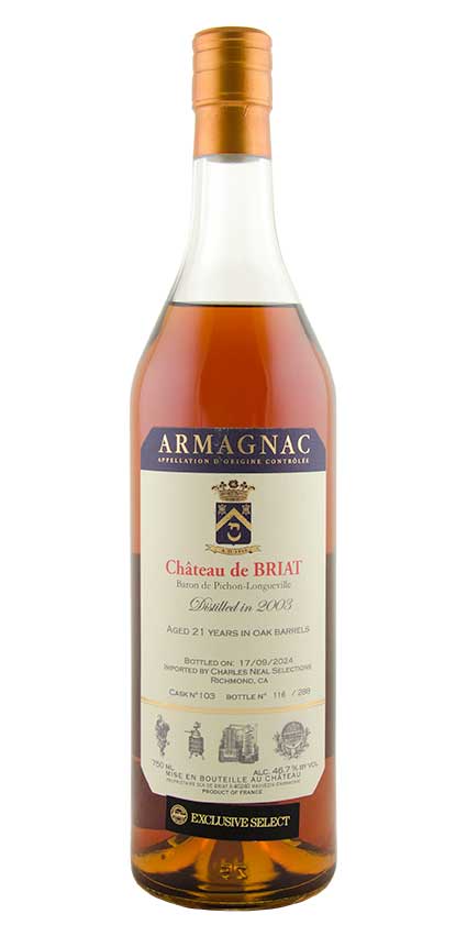 Château de Briat Astor Select 21yr Single Cask Armagnac