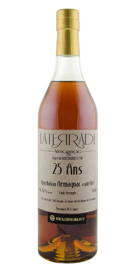 Laterrade Astor Select 25yr Cask Strength Armagnac