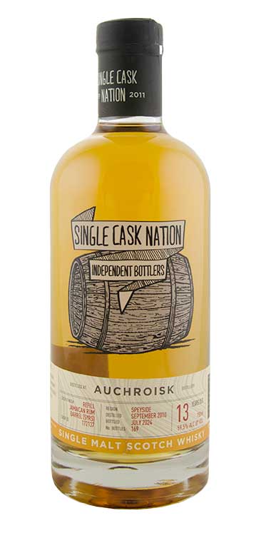 Single Cask Nation Auchroisk 13 Year Speyside Single Malt Scotch Whisky